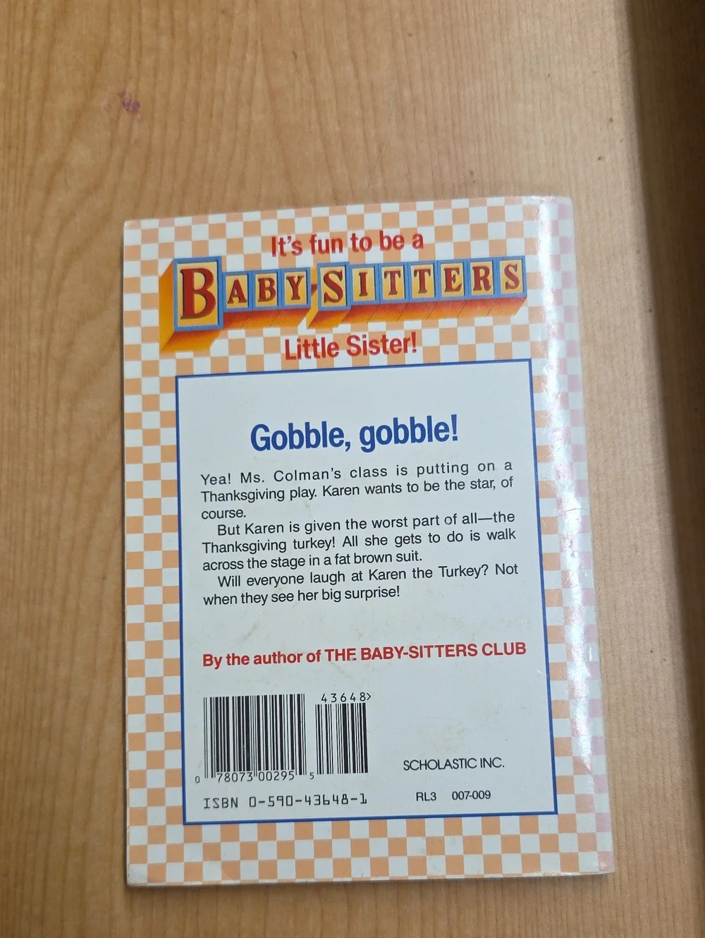 Scholastic babysitter club
